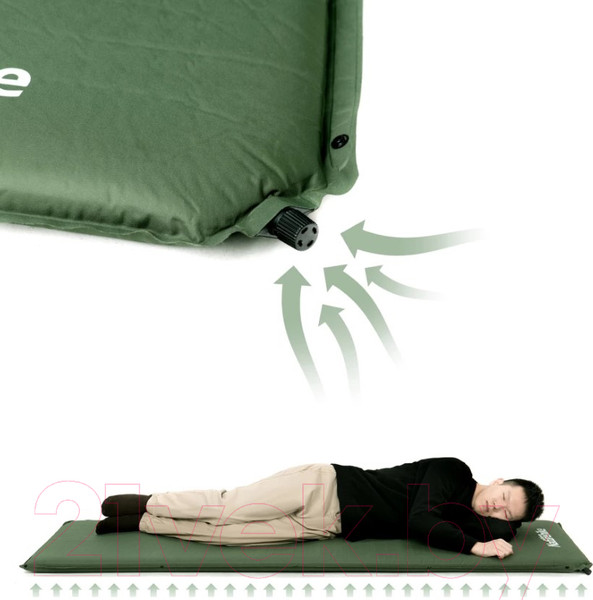 Изображение товара Туристический коврик Naturehike NH20DZ003 / 6927595773680 (зеленый)