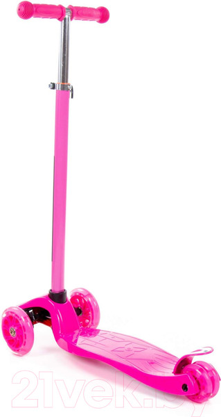 Изображение товара Самокат детский Полесье 0072 / 94490 (малиновый)