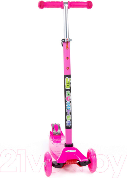 Изображение товара Самокат детский Полесье 0072 / 94490 (малиновый)
