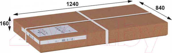 Изображение товара Обеденный стол Мебелик Мариус М 80 (дуб/черный)