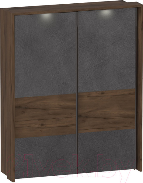 Изображение товара Паспарту для шкафа Мебельград Глазго с раздвижными дверями 2-х дверный 190x24x235 (таксония)