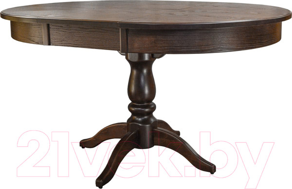 Изображение товара Обеденный стол Мебелик Моро 04 раздвижной 100-140x100 (орех)