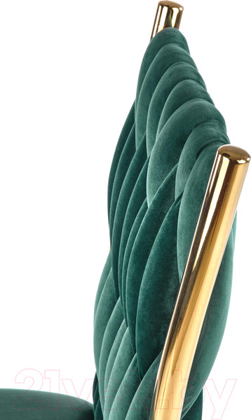 Изображение товара Стул Halmar K436 (темно-зеленый/золото)