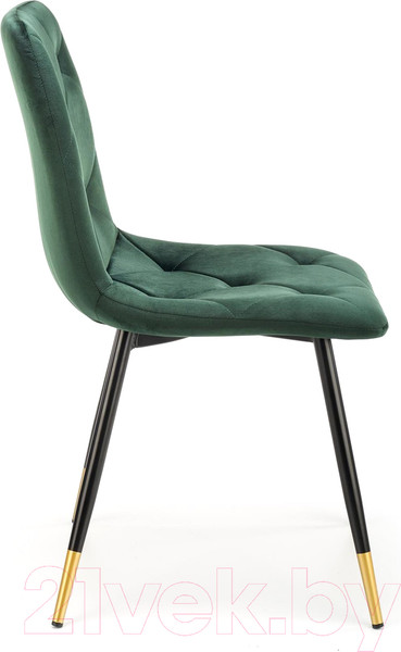 Изображение товара Стул Halmar K438 (темно-зеленый/черный)