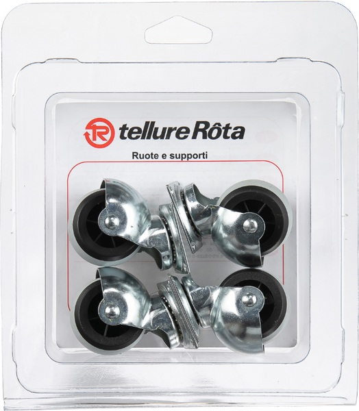 Изображение товара Комплект колес мебельных Tellure Rota 334201