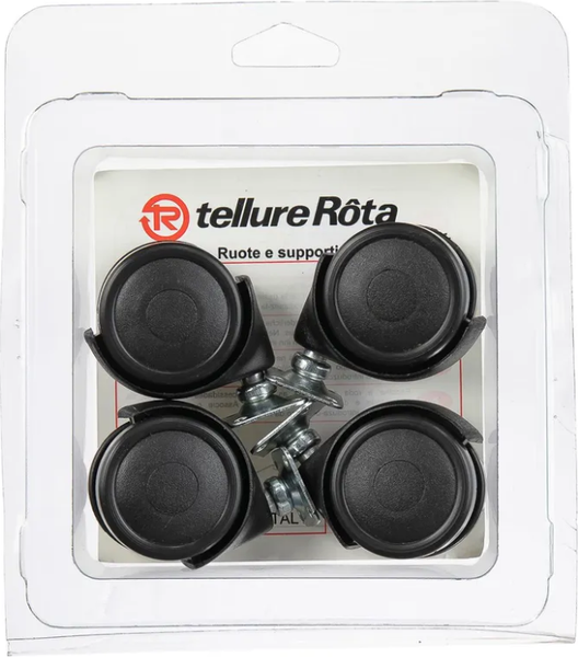 Изображение товара Комплект колес мебельных Tellure Rota 341201