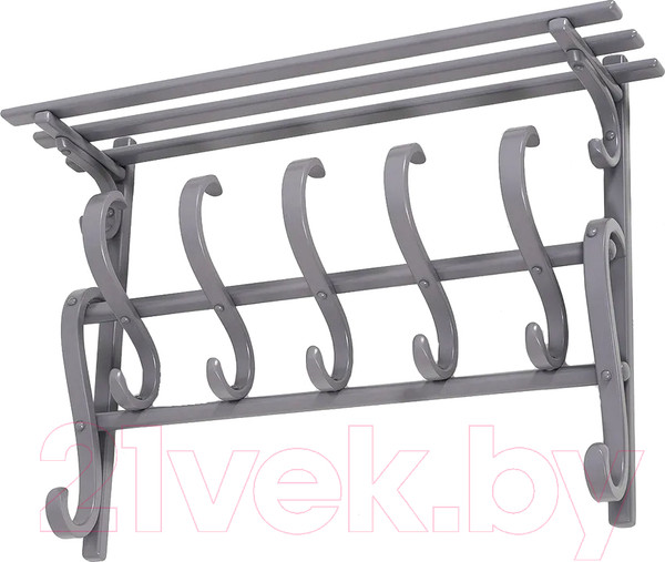 Изображение товара Вешалка для одежды Мебелик В 7Н (серый)