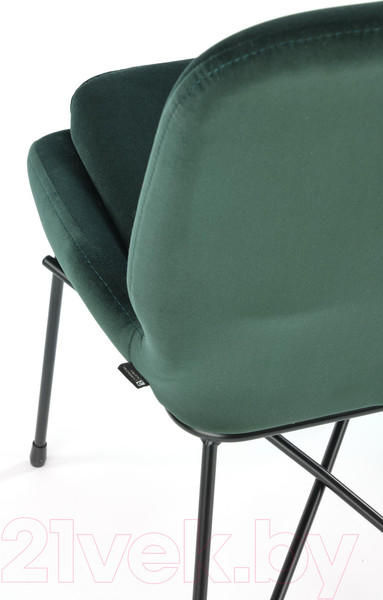 Изображение товара Стул Halmar K454 (темно-зеленый/черный)