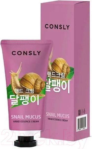 Изображение товара Крем для рук Consly Snail Hand Essence Cream (100мл)