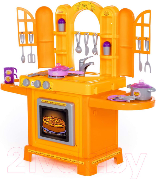 Изображение товара Детская кухня Полесье Оранжевая корова / 93899