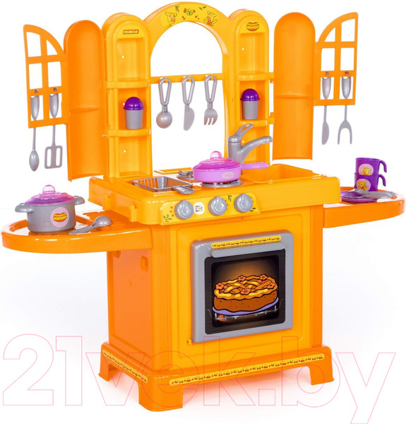 Изображение товара Детская кухня Полесье Оранжевая корова / 93899