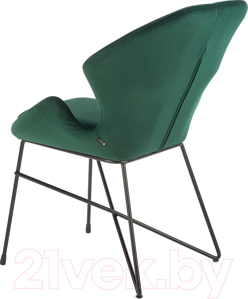 Изображение товара Стул Halmar K458 (темно-зеленый/черный)