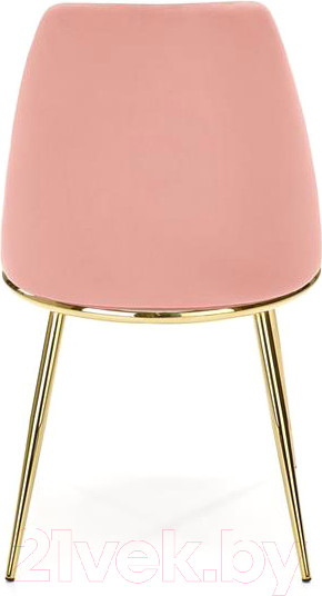 Изображение товара Стул Halmar K460 (розовый/золотой)