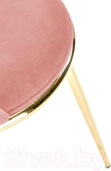 Изображение товара Стул Halmar K460 (розовый/золотой)