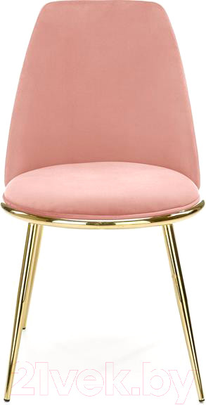 Изображение товара Стул Halmar K460 (розовый/золотой)