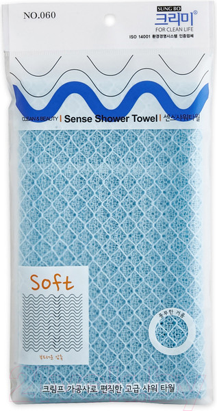 Изображение товара Мочалка для тела Sungbo Cleamy Clean&Beauty Sense Shower Towel (28x95)
