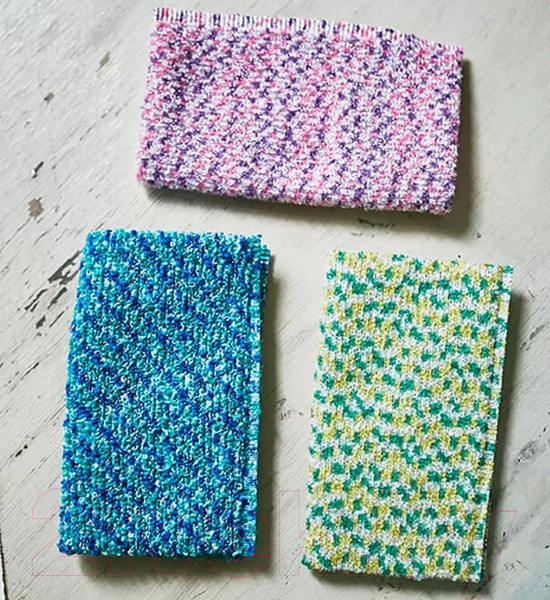 Изображение товара Набор губок для мытья посуды Sungbo Cleamy Well-Clean Scrubber  (2шт)