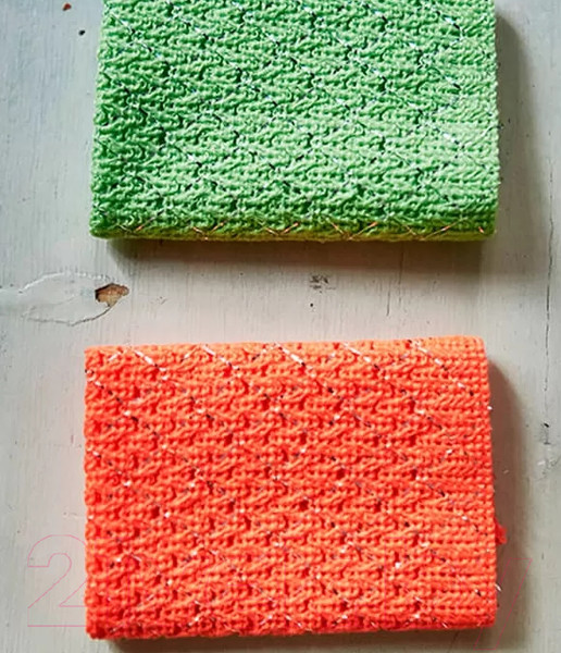 Изображение товара Набор салфеток хозяйственных Sungbo Cleamy Silver Acrylic Scrubber (2шт)