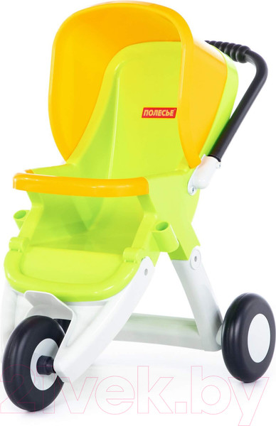 Изображение товара Коляска для куклы Полесье Anita 3-х колесная / 95213 (зеленый)