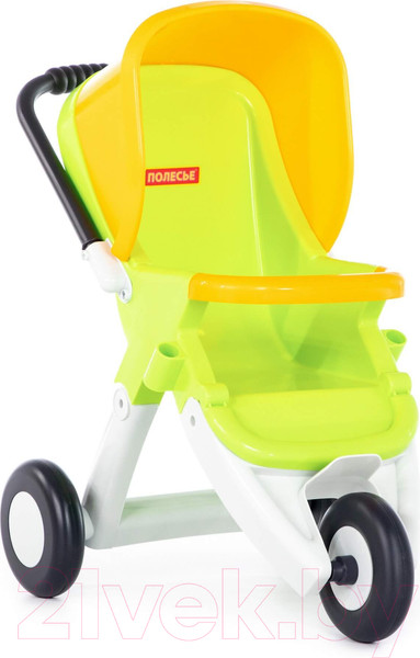 Изображение товара Коляска для куклы Полесье Anita 3-х колесная / 95213 (зеленый)