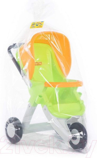 Изображение товара Коляска для куклы Полесье Anita 3-х колесная / 95213 (зеленый)