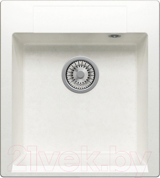 Изображение товара Мойка кухонная Polygran Argo-460 (белый хлопок)