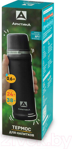 Изображение товара Термос для напитков Арктика 111-600-BL (синий)