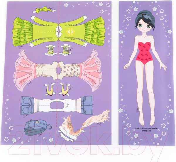 Изображение товара Аксессуар для куклы Полесье Кроватка-качалка с постельным бельем / 69801