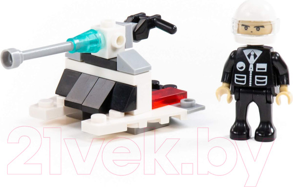 Изображение товара Конструктор Полесье Классик Город. Полиция-7 / 81773 (43эл)