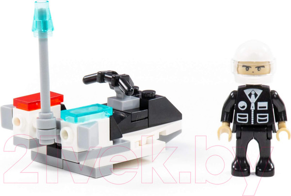 Изображение товара Конструктор Полесье Классик Город. Полиция-7 / 81773 (43эл)