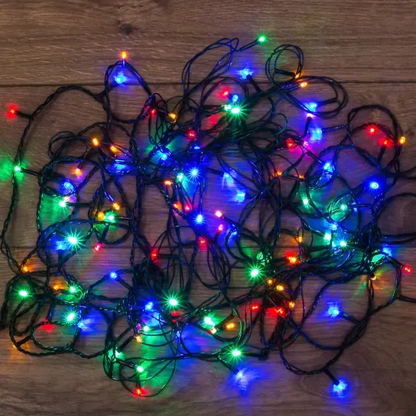 Изображение товара Светодиодная гирлянда Neon-Night 200 LED / 304-119 (20м, мультиколор)