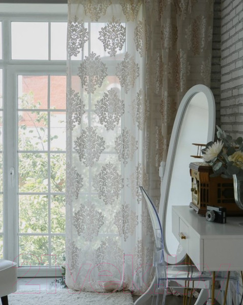 Изображение товара Гардина Этель Ренессанс 2902353 (170x265, белое золото)