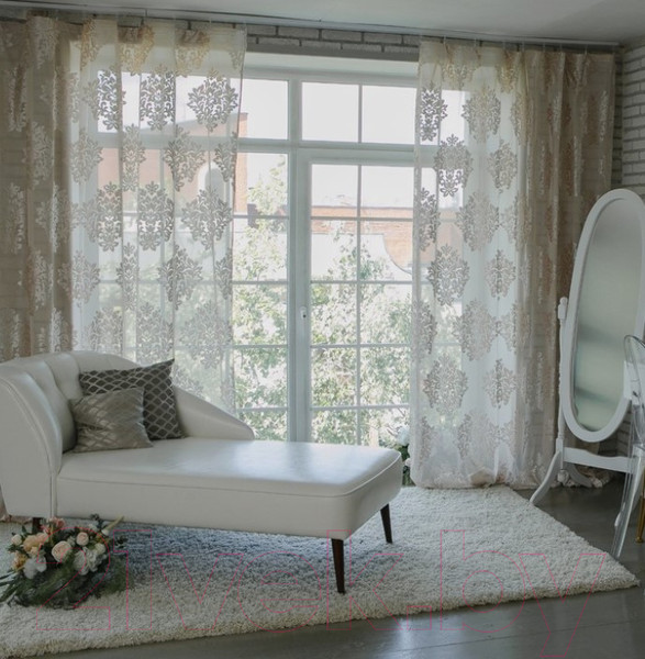 Изображение товара Гардина Этель Ренессанс 2902353 (170x265, белое золото)