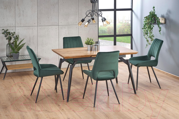 Изображение товара Стул Halmar K404 (темно-зеленый/черный)