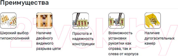 Изображение товара Выключатель-разъединитель EKF Uvr32-37b31250