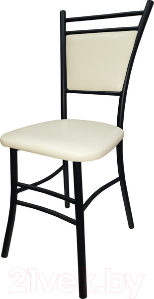 Изображение товара Стул ВВР Мажор (черный/экокожа ваниль)