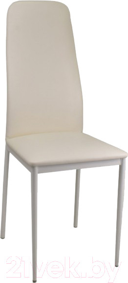 Изображение товара Стул Гальваник Вест (эмаль белый муар/кожзам стандарт 124)