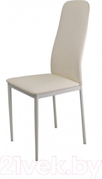 Изображение товара Стул Гальваник Вест (эмаль белый муар/кожзам стандарт 124)