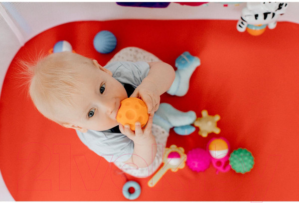 Изображение товара Развивающий игровой набор Крошка Я Развивающих массажных мячиков Космос / 4916716