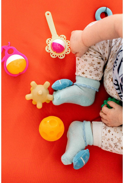 Изображение товара Развивающий игровой набор Крошка Я Развивающих массажных мячиков Космос / 4916716