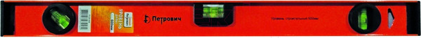 Изображение товара Уровень строительный Петрович П129-600