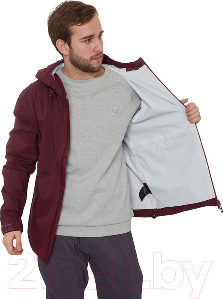 Изображение товара Костюм для охоты и рыбалки FHM Explorer 2064 (XL, бордовый/cерый)