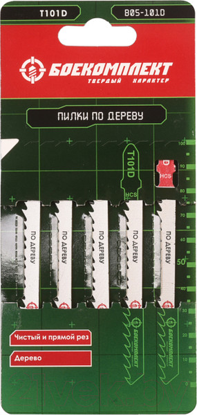 Изображение товара Набор пильных полотен Боекомплект B05-101D (5шт)