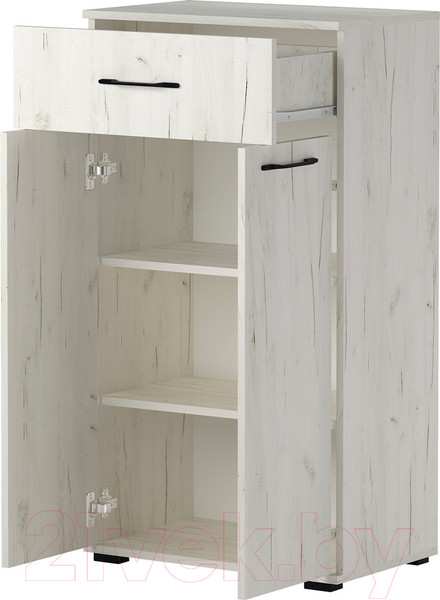 Изображение товара Тумба в прихожую Памир Италия ТК-600 (крафт белый)