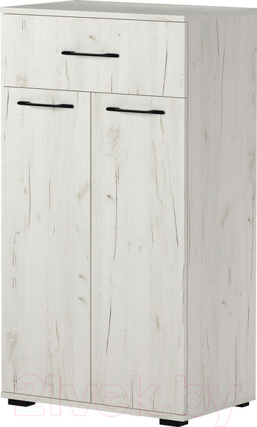 Изображение товара Тумба в прихожую Памир Италия ТК-600 (крафт белый)