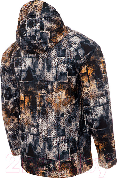 Изображение товара Куртка FHM Pharos 2022 (2XL, принт серо-оранжевый)