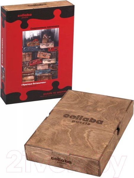 Изображение товара Пазл Collaba puzzle Красные ботиночки / 962251