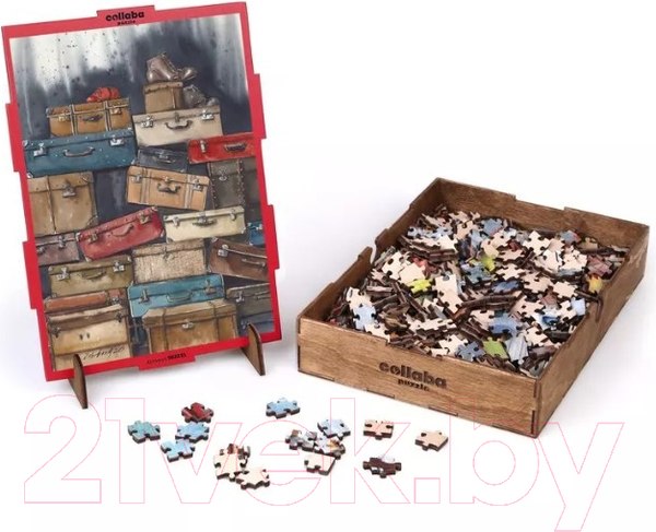 Изображение товара Пазл Collaba puzzle Красные ботиночки / 962251