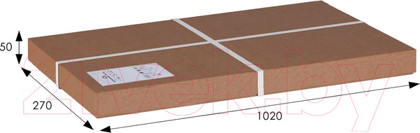 Изображение товара Вешалка для одежды Мебелик Галилео 213 (голубой/шимо)