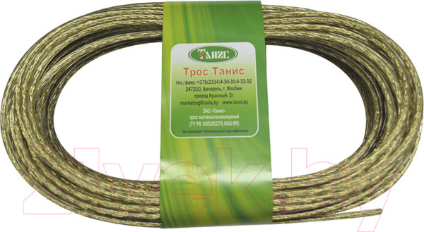 Изображение товара Трос Remocolor ПР-2.5 Металлополимерный / 51-9-010 (20м, прозрачный)